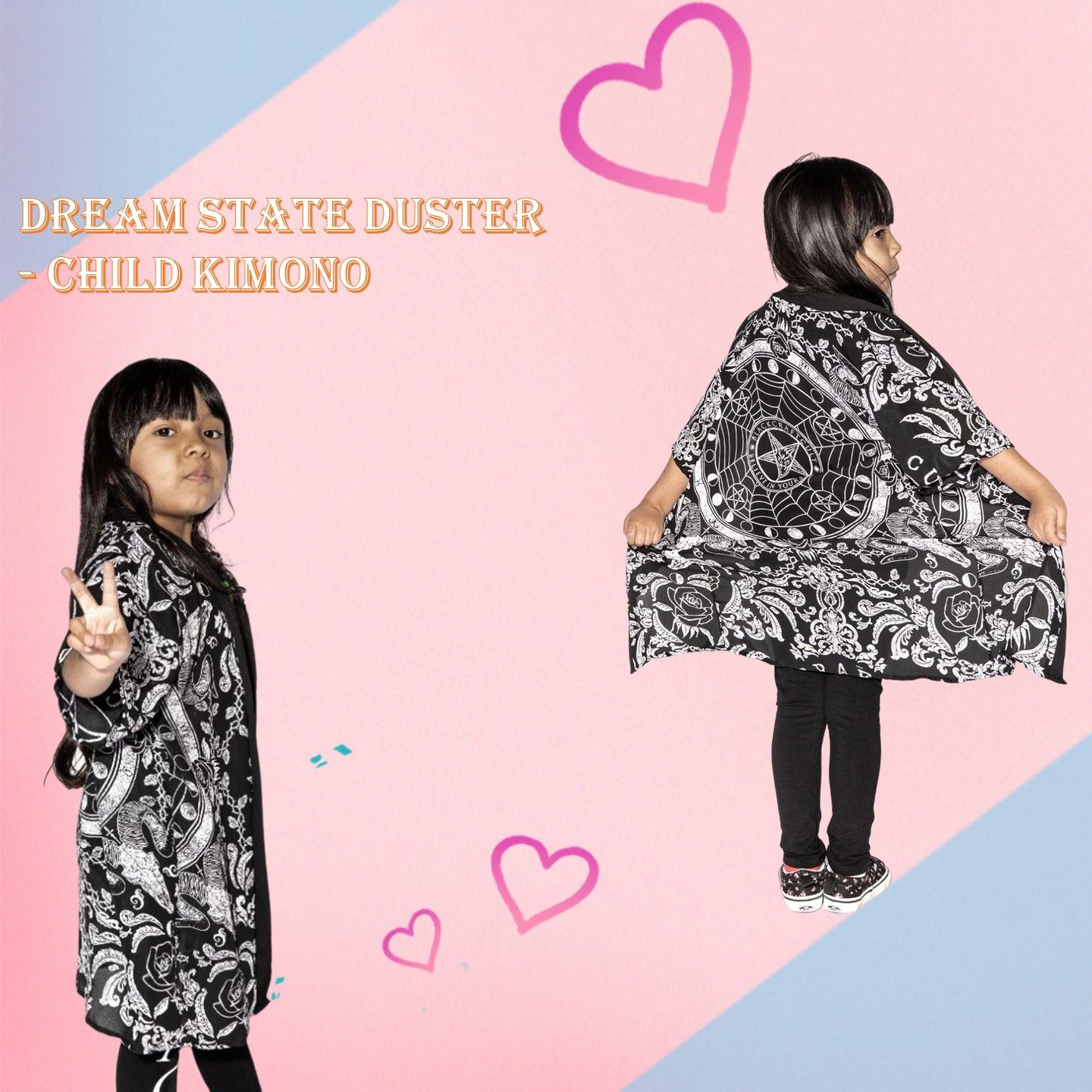 Dream State Duster Child Kimono